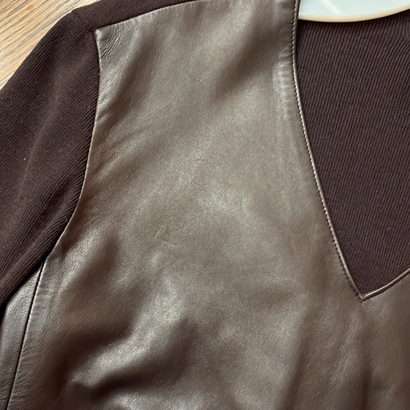 Perfect condition Lafayette 148 New York suede and blend sweater - Picture 4 of 4